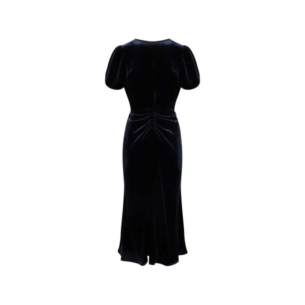 Victoria Beckham Women Velvet Midi Dress